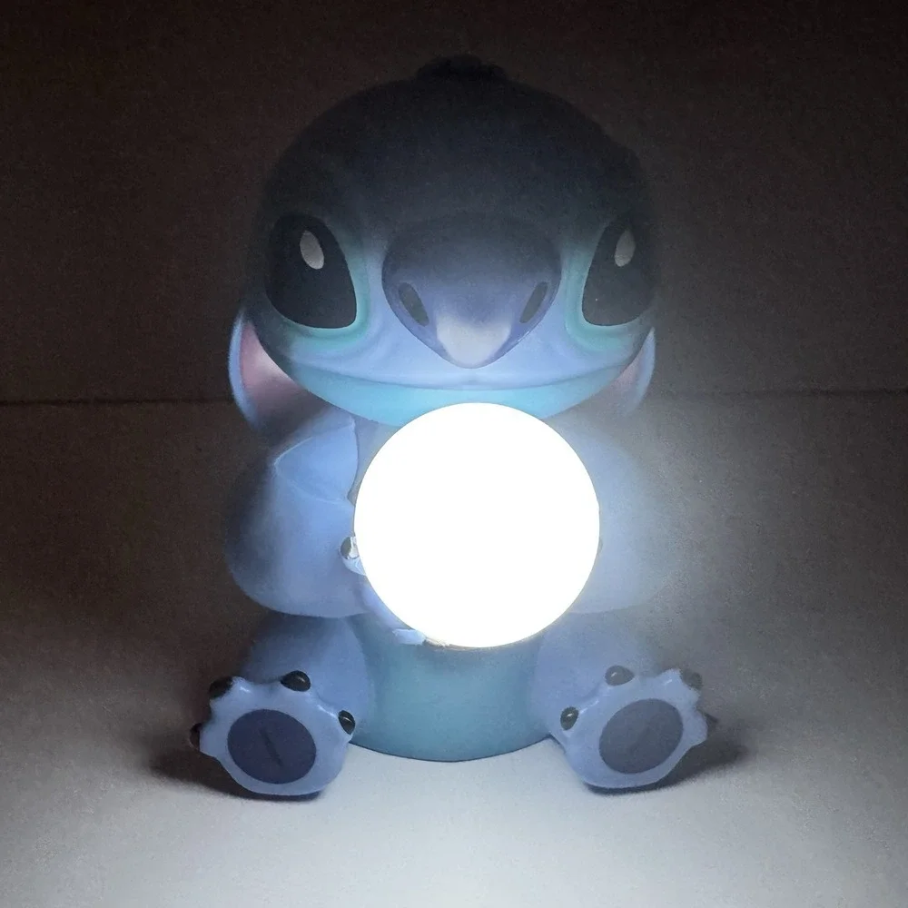 Disney Stitch Night Light Lamp Lilo & Stitch‎ Kids Bedroom Decor Orb Light